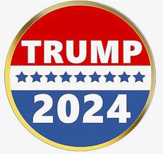 Trump 2024 Lapel Pin - Set of 2